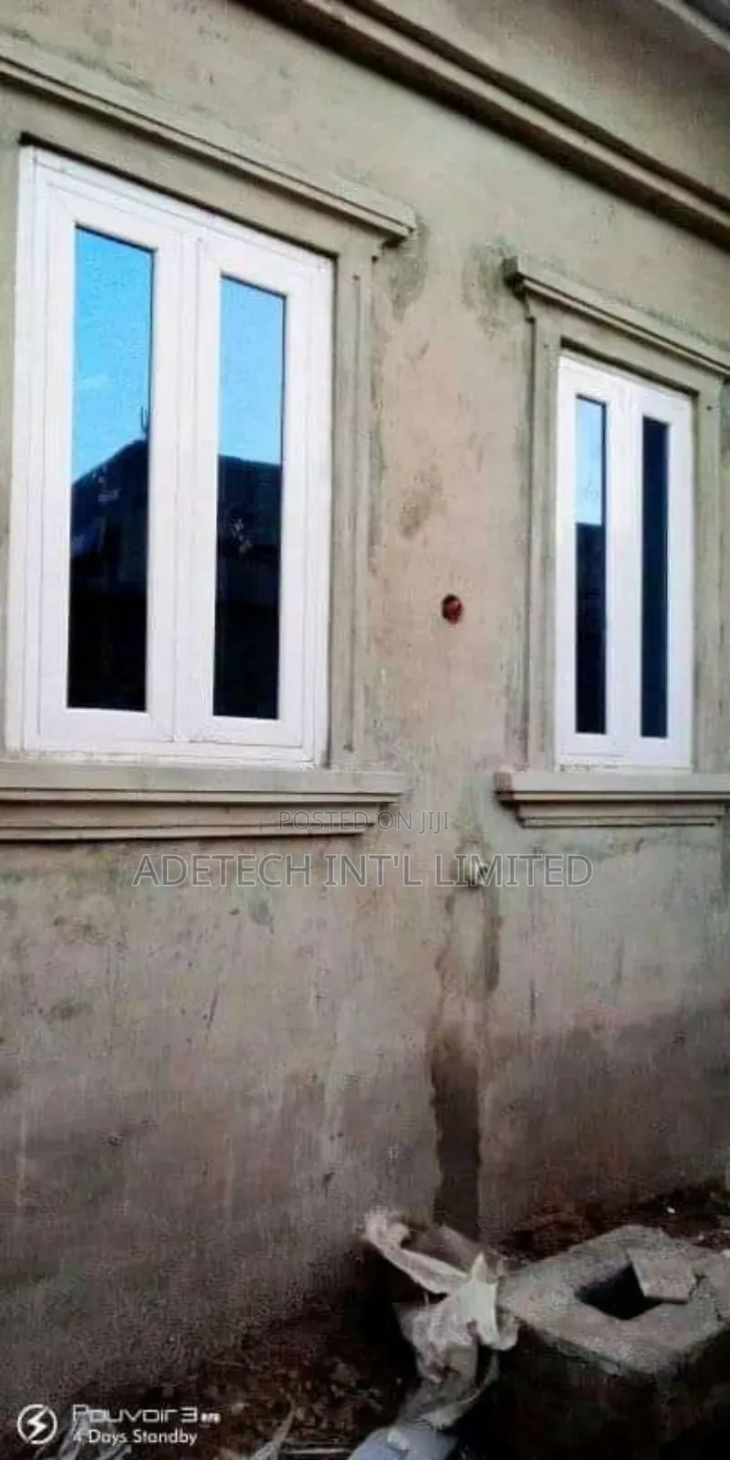 Non Magnetic Aluminium Casement Window With Net