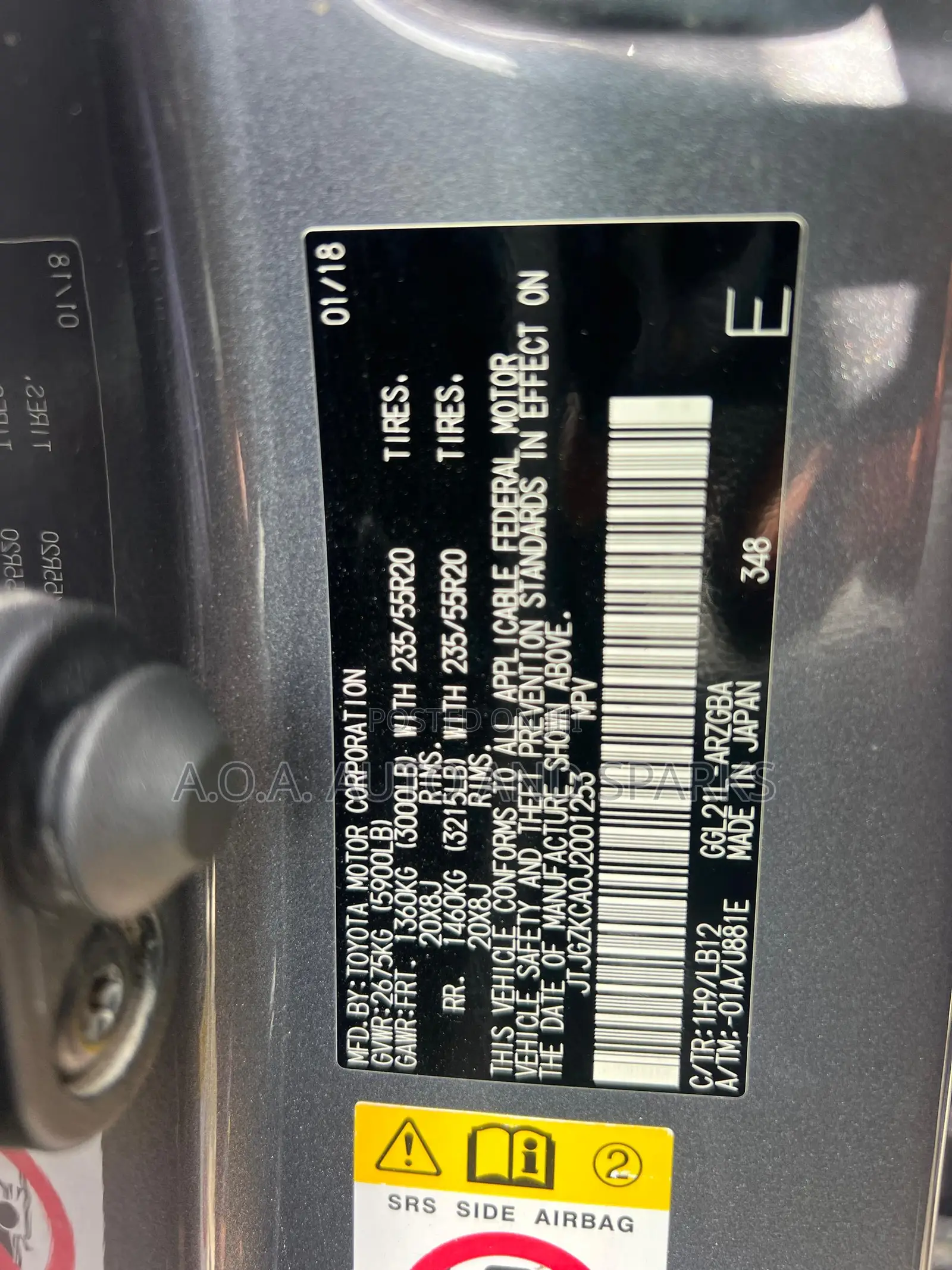 Lexus RX 2018 Gray