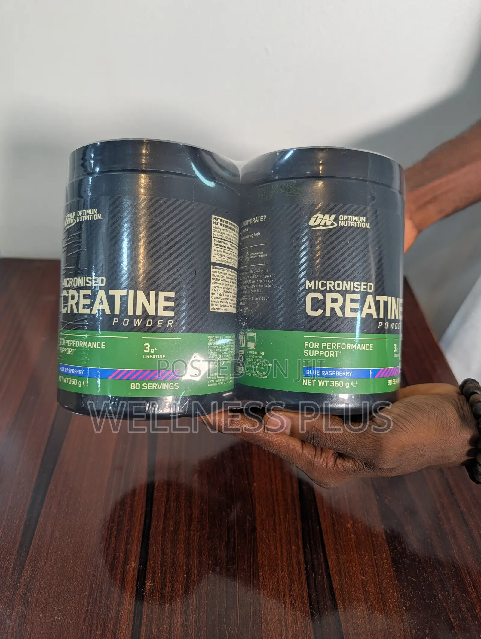 Creatine Monohydrate – On Muscle Strength Boost Raspberry (Usa)
