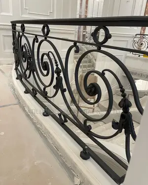 Handcrafted Wrought Iron Rails