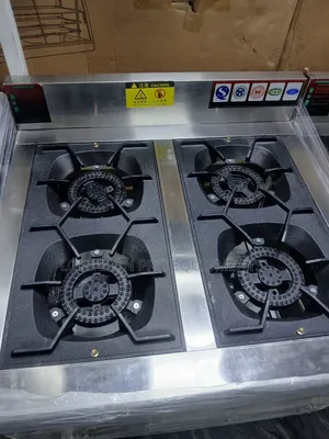 Four (4) Burner, 6 Six Burner Gas Cooker
