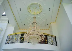 Luxurious Snail Design Wrought Iron Rails