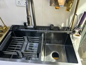 Complete Kitchen Sink With the Tap