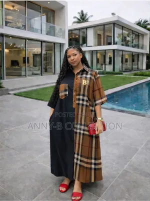 Trendy Burberry Women Gown