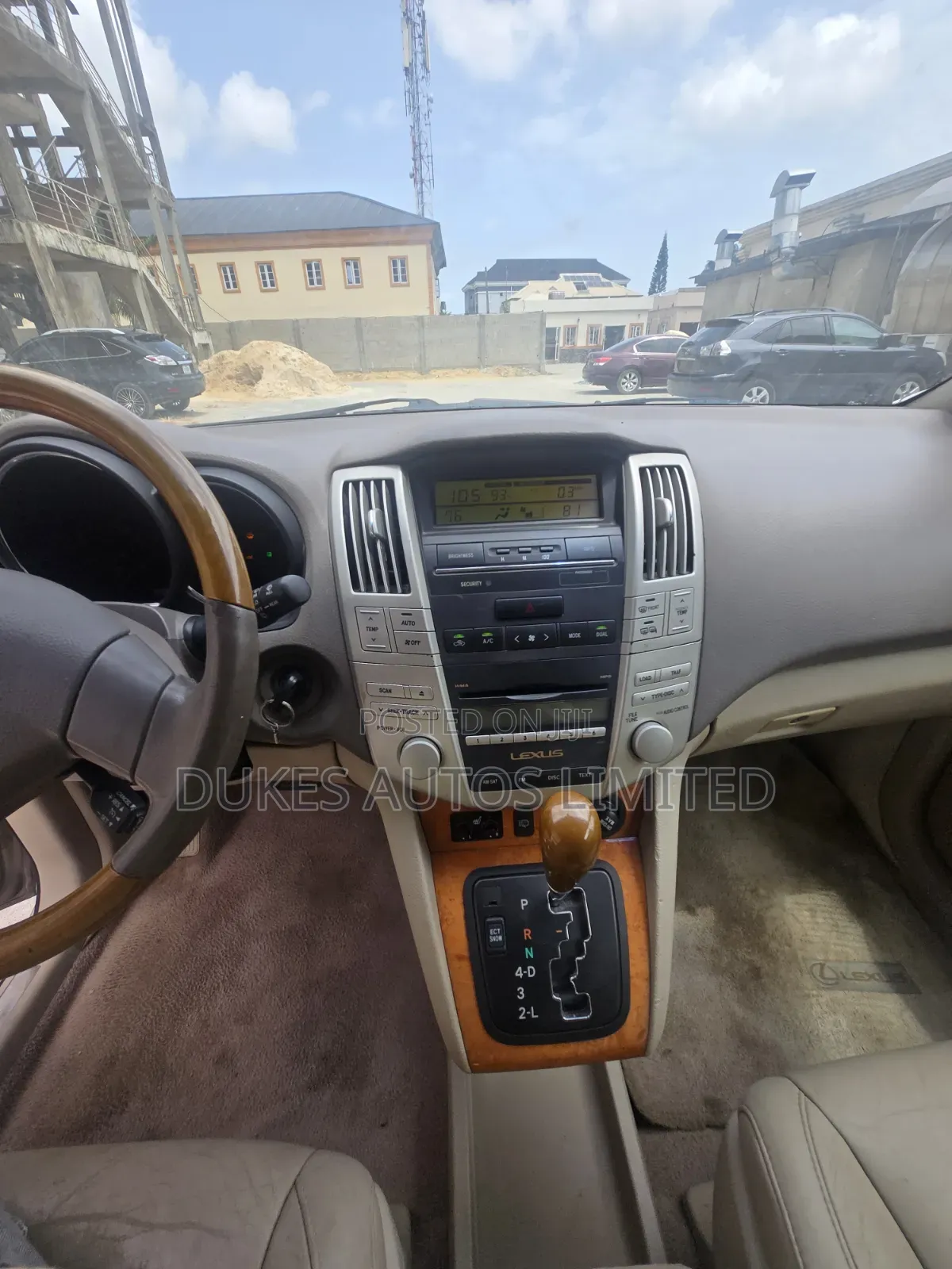Lexus RX 330 2006 Gold