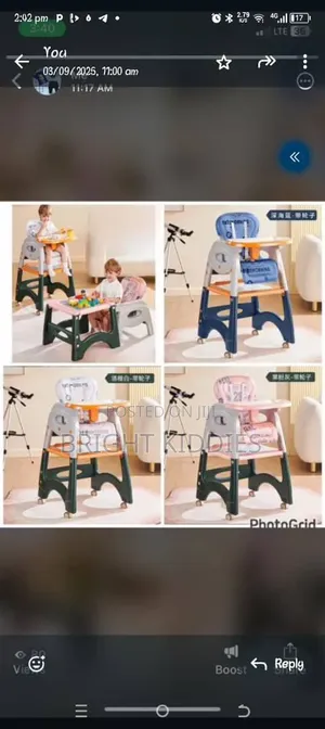 Convertible Children High Chair