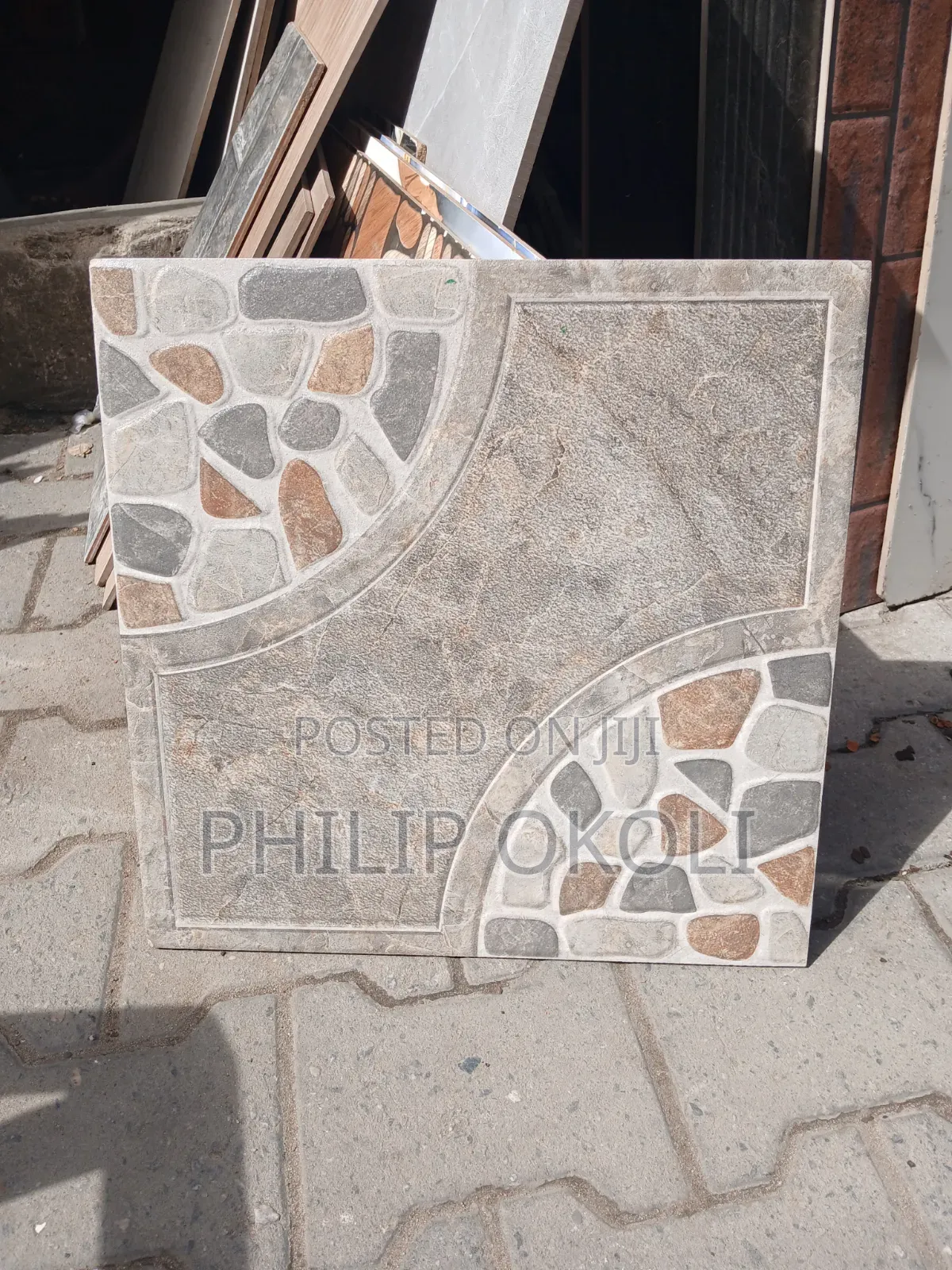 Rustic 40x40 Compound Porcelain Tiles