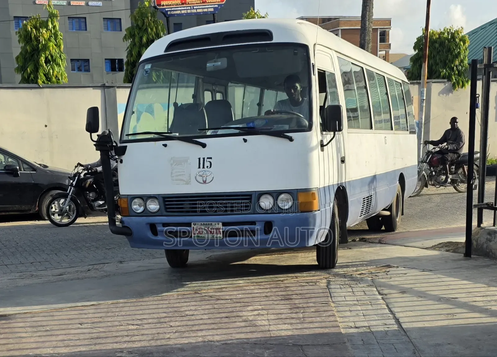 Toyota Coaster 2009 White