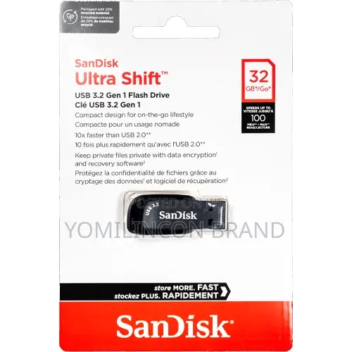 Sandisk Ultra Shift Usb 3.2 100mbs 32gb