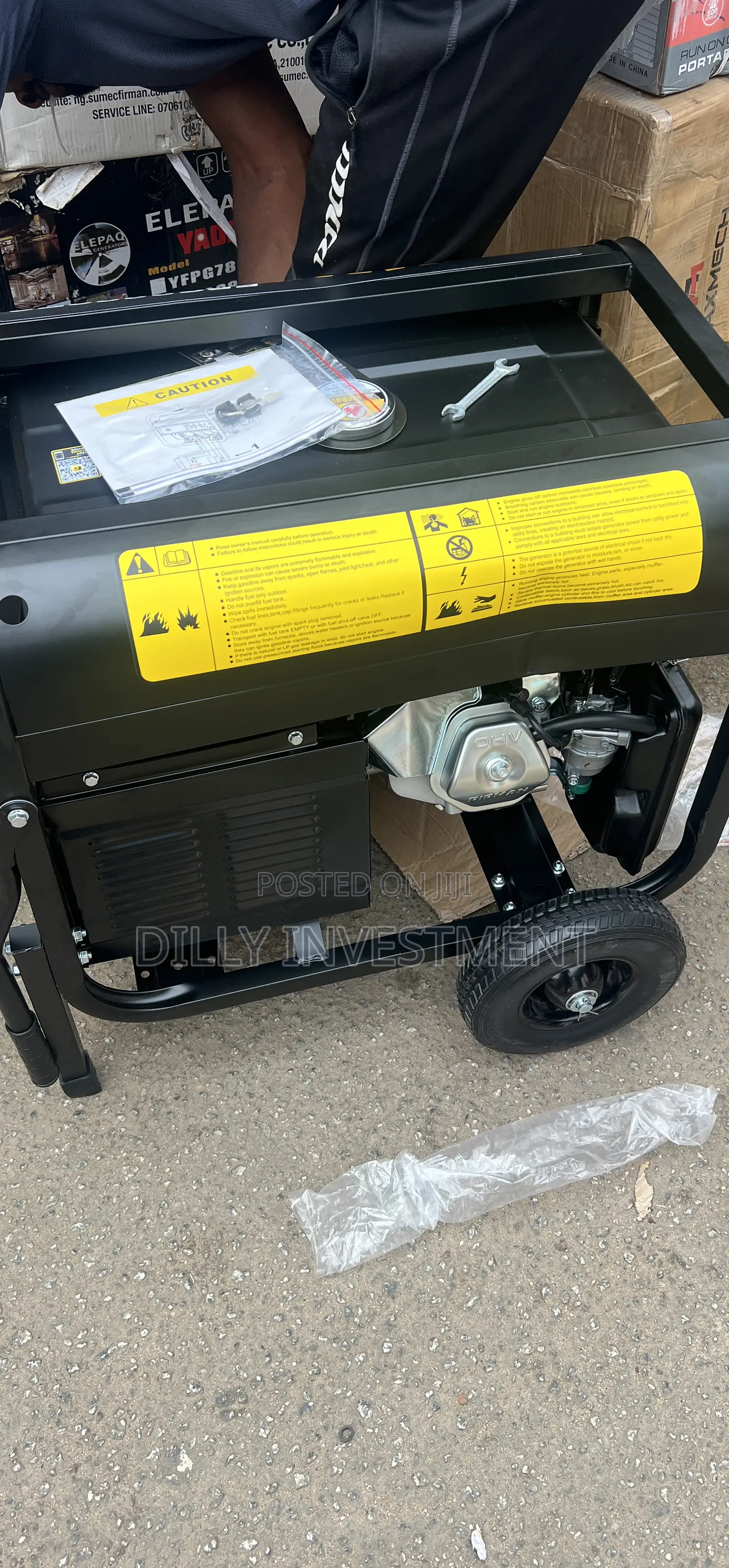 Fpg8800e2 Firman 7.5kva Generator
