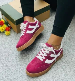 Premium Puma Palermo Special Burgundy Red White Suede Gum Sole Sneaker
