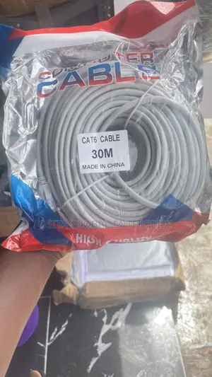 Crimped Lan to Lan Cat6 Cable - 30m