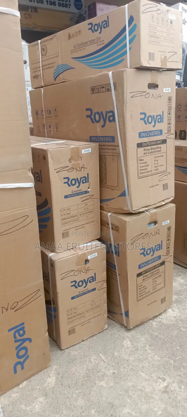 Royal 3tons Standing Inverter Air Conditioner