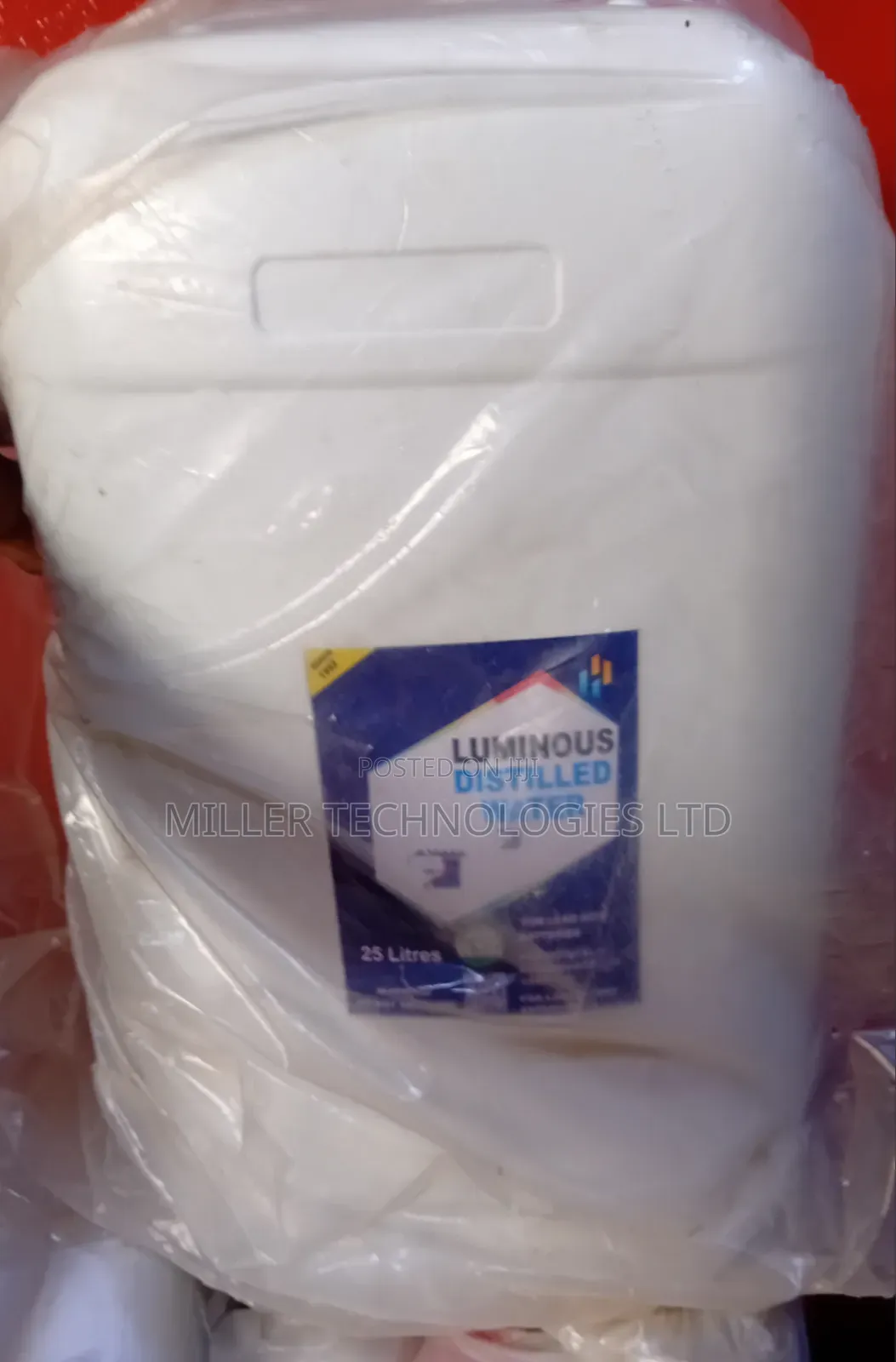 Distilled Water 25ltr