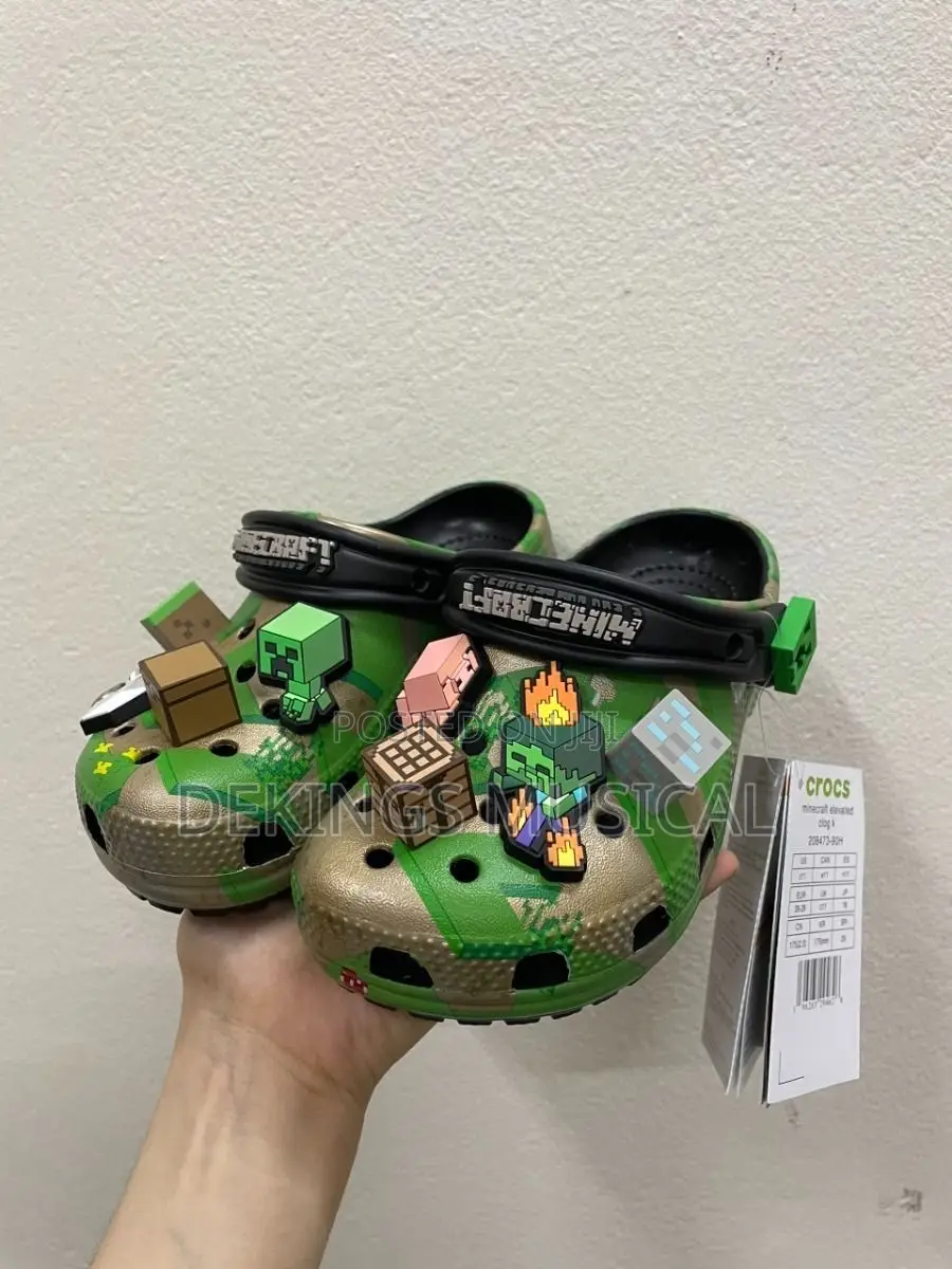 Minecraft Kiddies Crocs