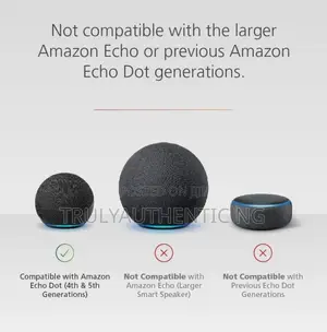 Echo Dot Charging Station Portable Base for 4th and 5th Gen Echo Dots