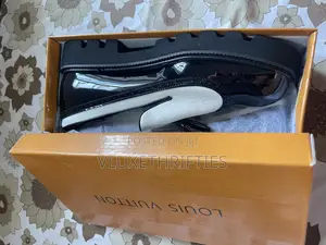 Vuitton Tassel Loafers (Two-Tone / Patent Leather Style)