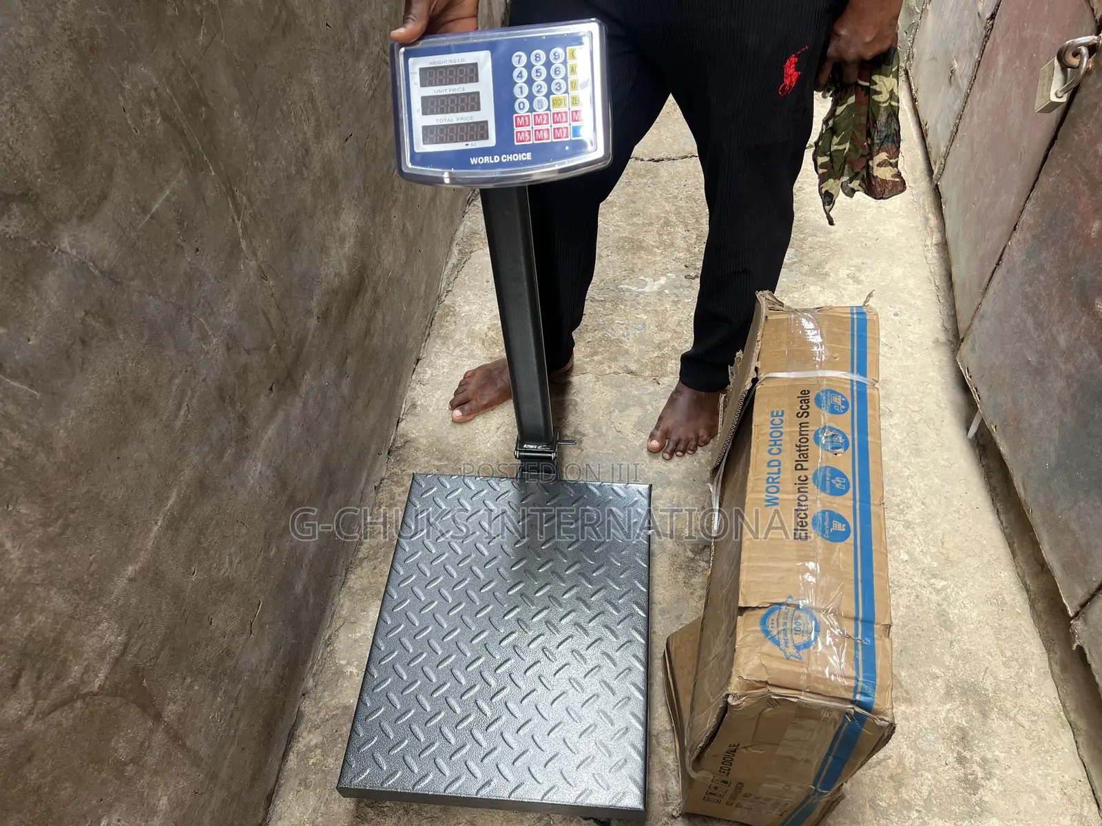 Camry(World Choice) 300kg Digital Double Display Scale