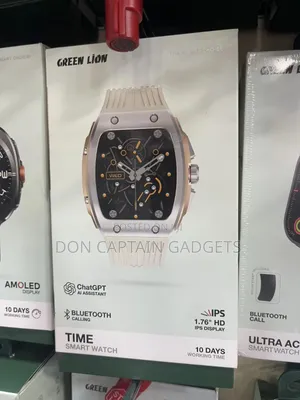 Green Lion Time Smart Watch With Bluetooth Calling