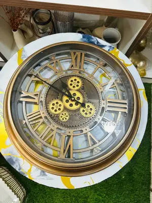 Luxury Vintage Gear Wall Clock