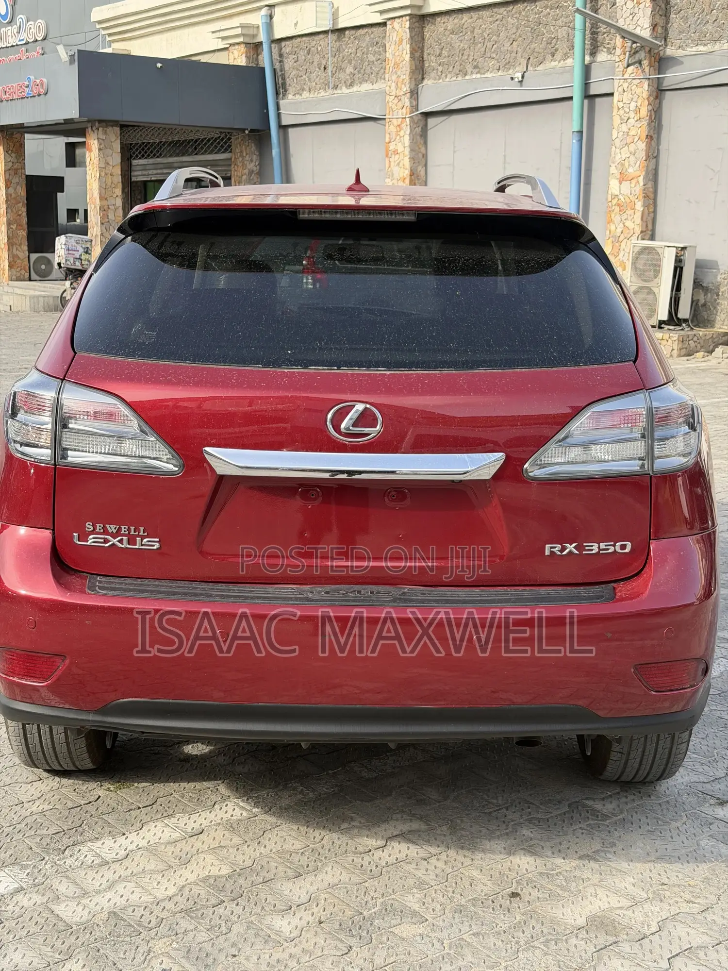 Lexus RX 2012 Red