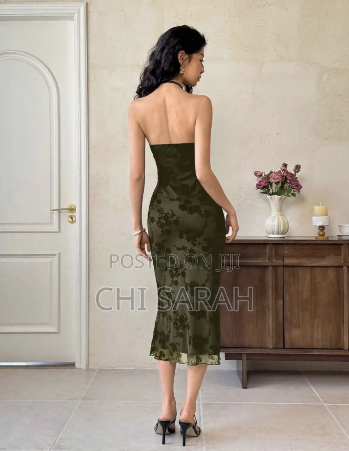 Women’S Elegant Floral Dress