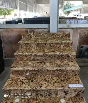 Granite Slabs Staircase Installation