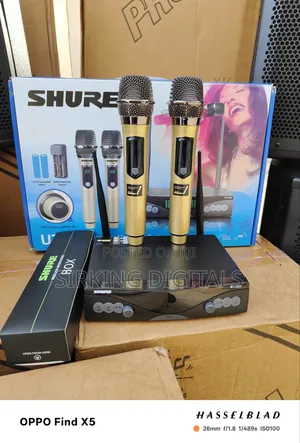 Shure Ut-883 Professional Wireless Microphone Mic - Dual Uhf Mic