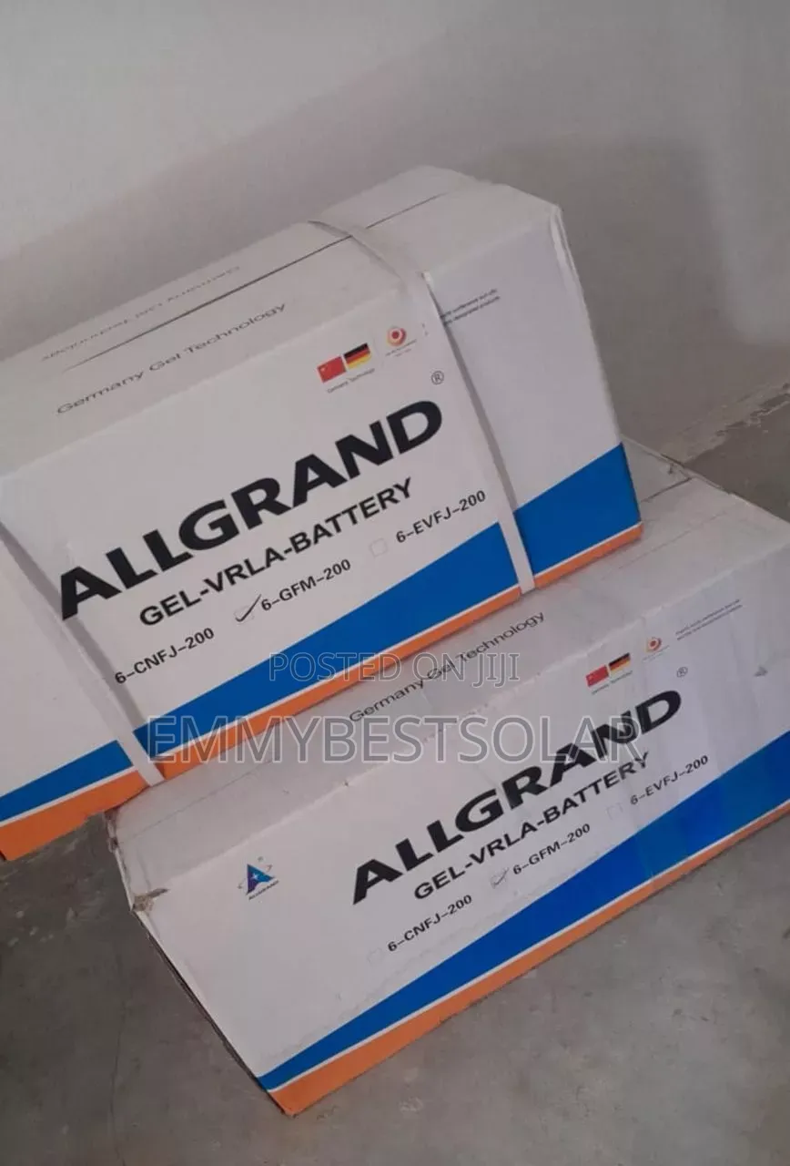 200 Amos Allgrand Gel Solar Battery