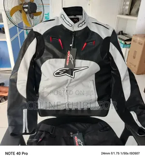 Bikers Jacket And Trousers Full Set