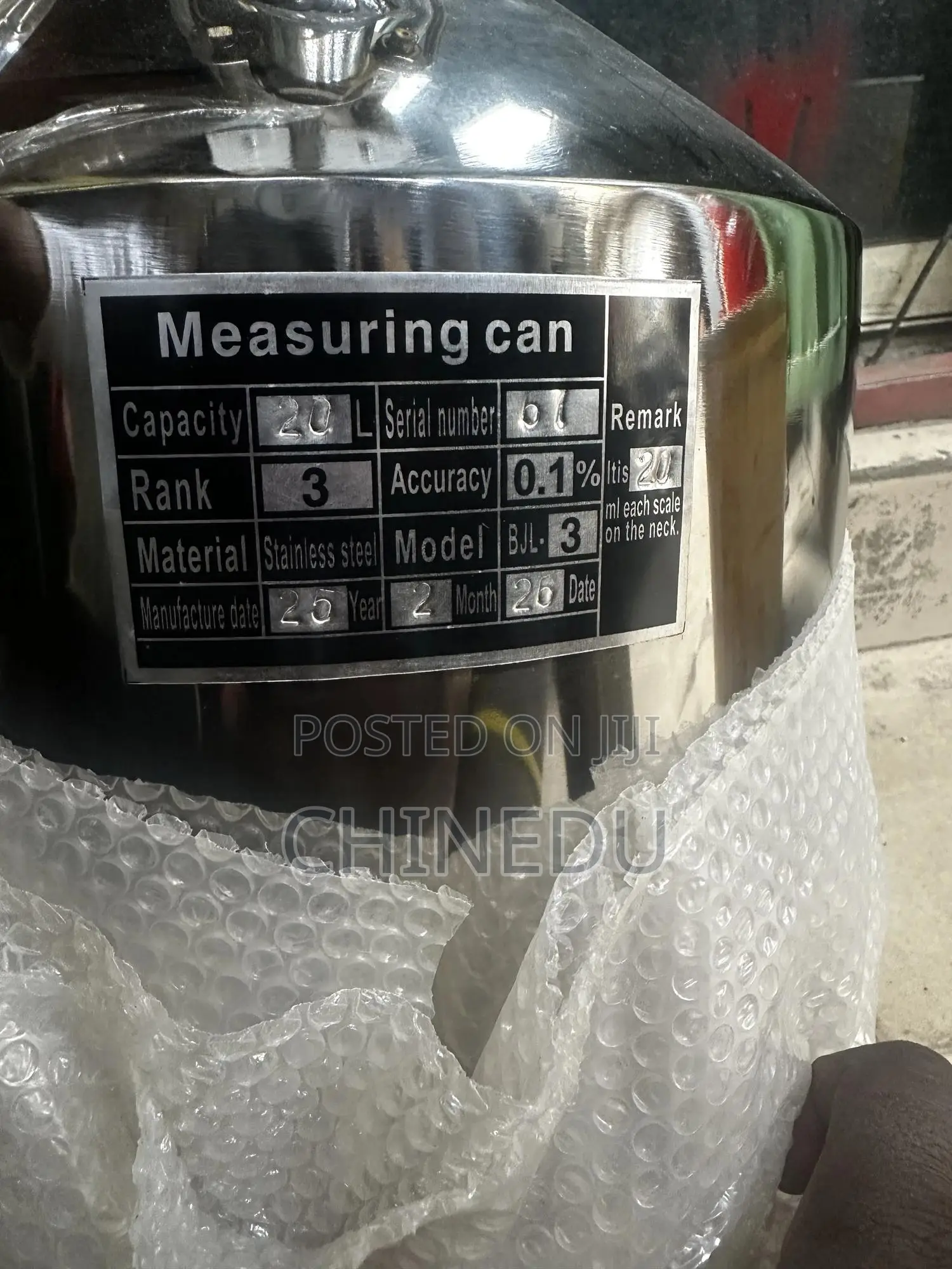 Measuring Can Industrial 20 Liters
