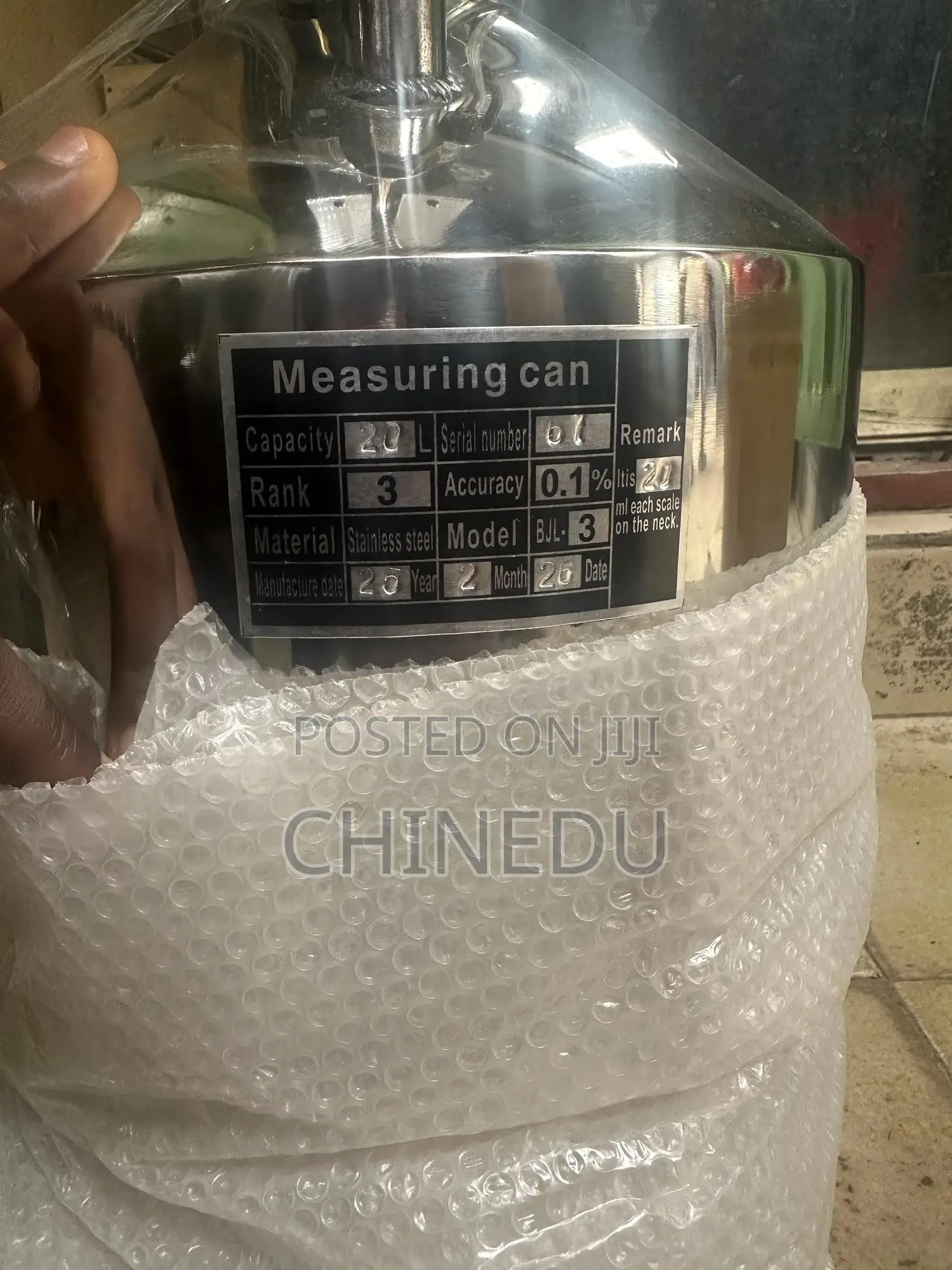 Measuring Can Industrial 20 Liters