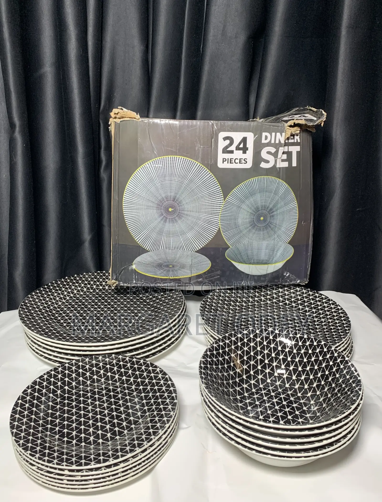 24 Set Dinning Plates