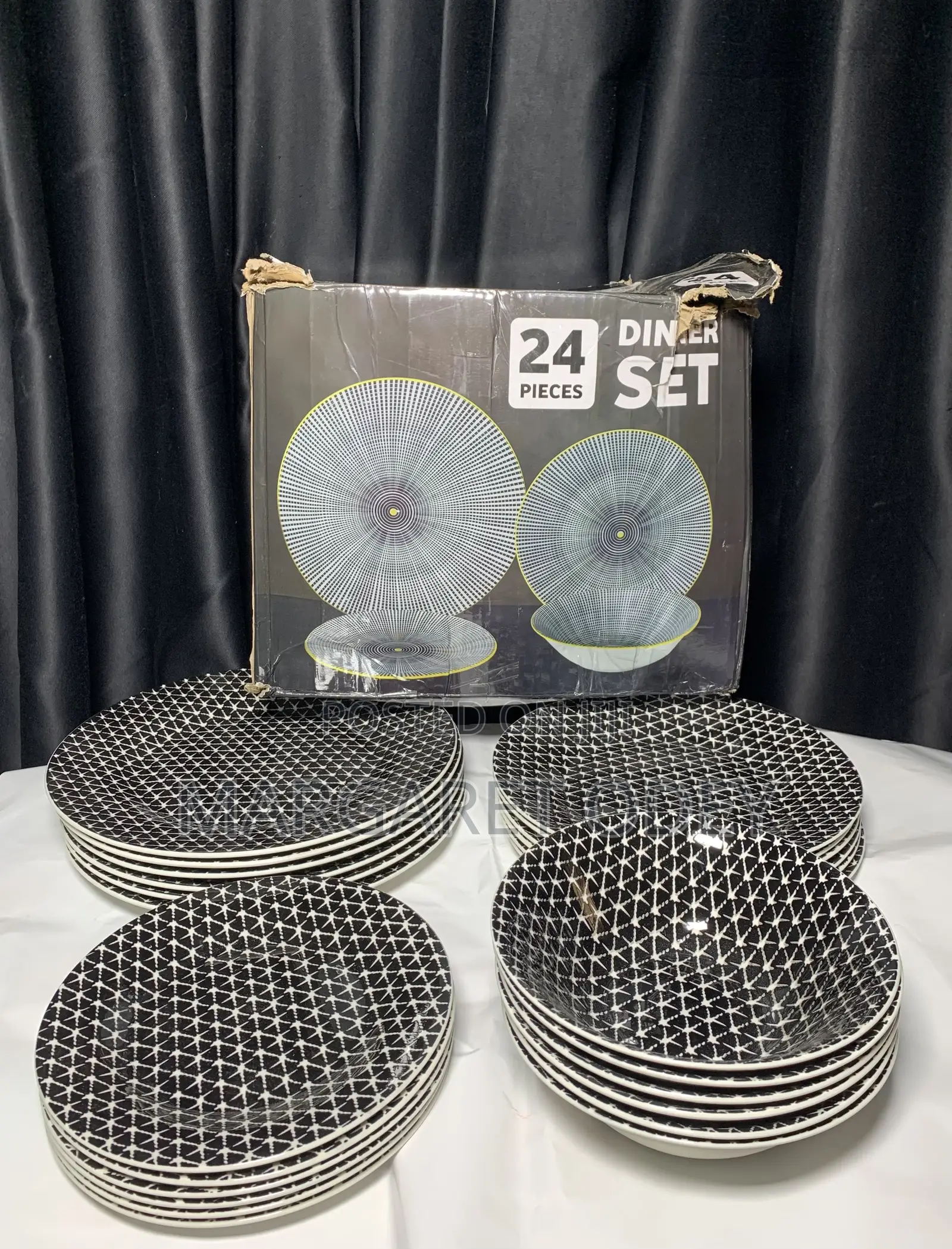 24 Set Dinning Plates