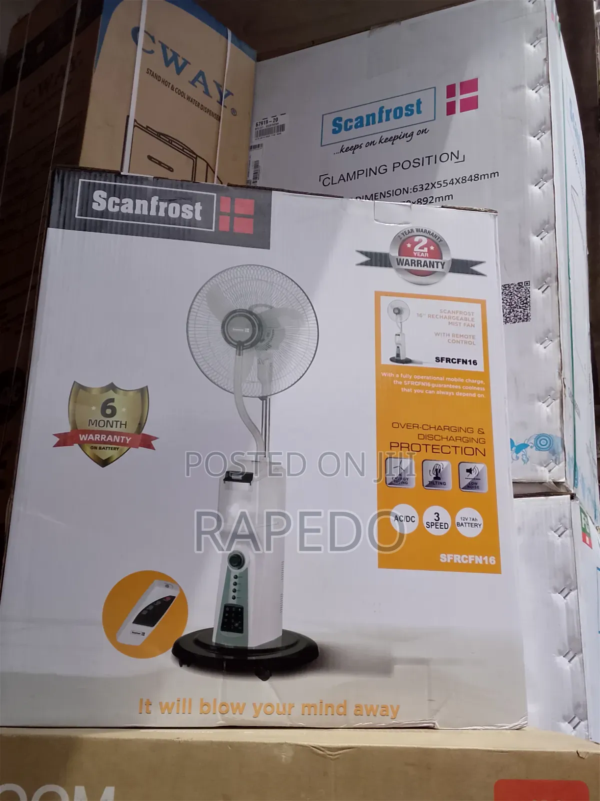 Scanforth Fan Ac/Dc