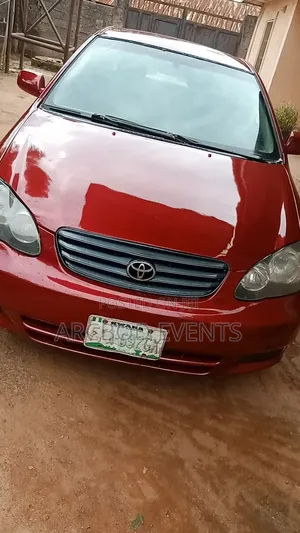 Toyota Corolla 2004 Red