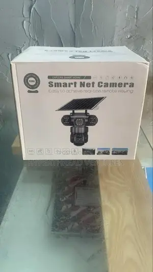 V380 Triple Lens Solar PTZ Security Camera 4g/Wifi Outdoor