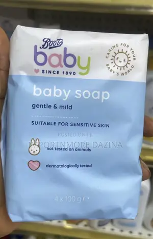 4 in 1 Boots Baby Soap