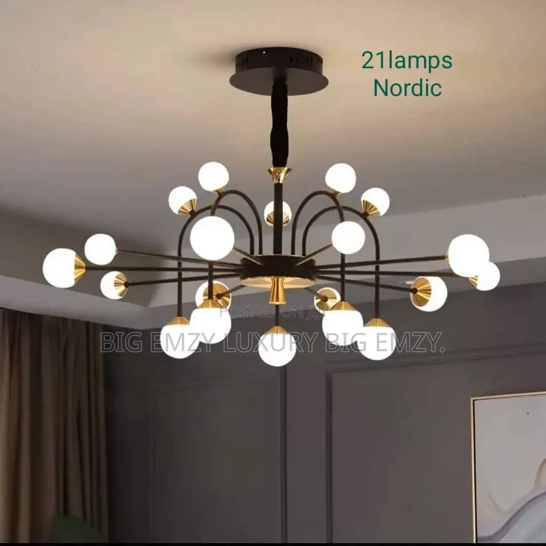 Led 21 Hands Nordic Ceiling Light.