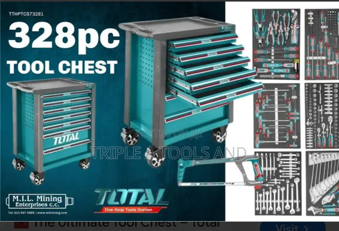 Total Thptcs73281 328 PCS Tool Chest Set