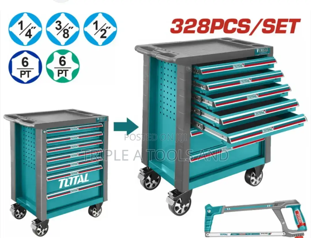 Total Thptcs73281 328 PCS Tool Chest Set
