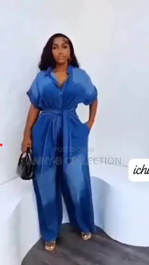 Women Denim Jumpsuit