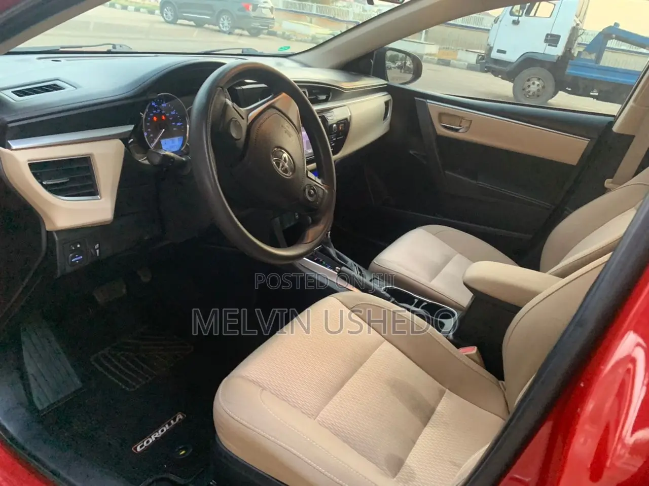 Toyota Corolla 2015 Red