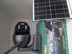 Solar Powered 5g Surveillance Camera
