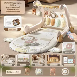 2in1 Baby Push Walker and Gym Mat