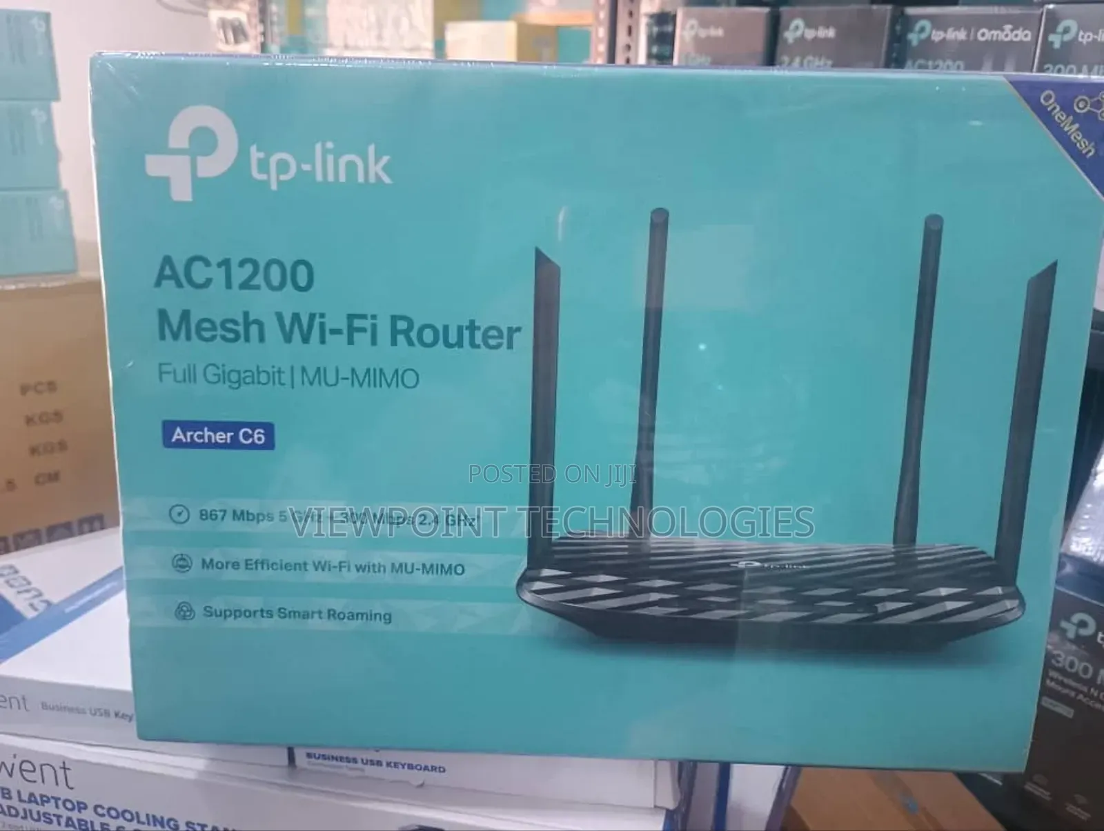 Tp-Link Archer C6 Ac1200 Wireless Mu-Mimo Gigabit Router