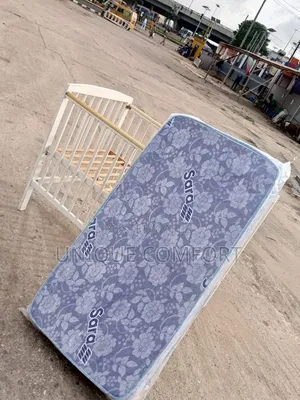 Imported Very Strong Beautiful Wooden Cot With Brand New Mattress