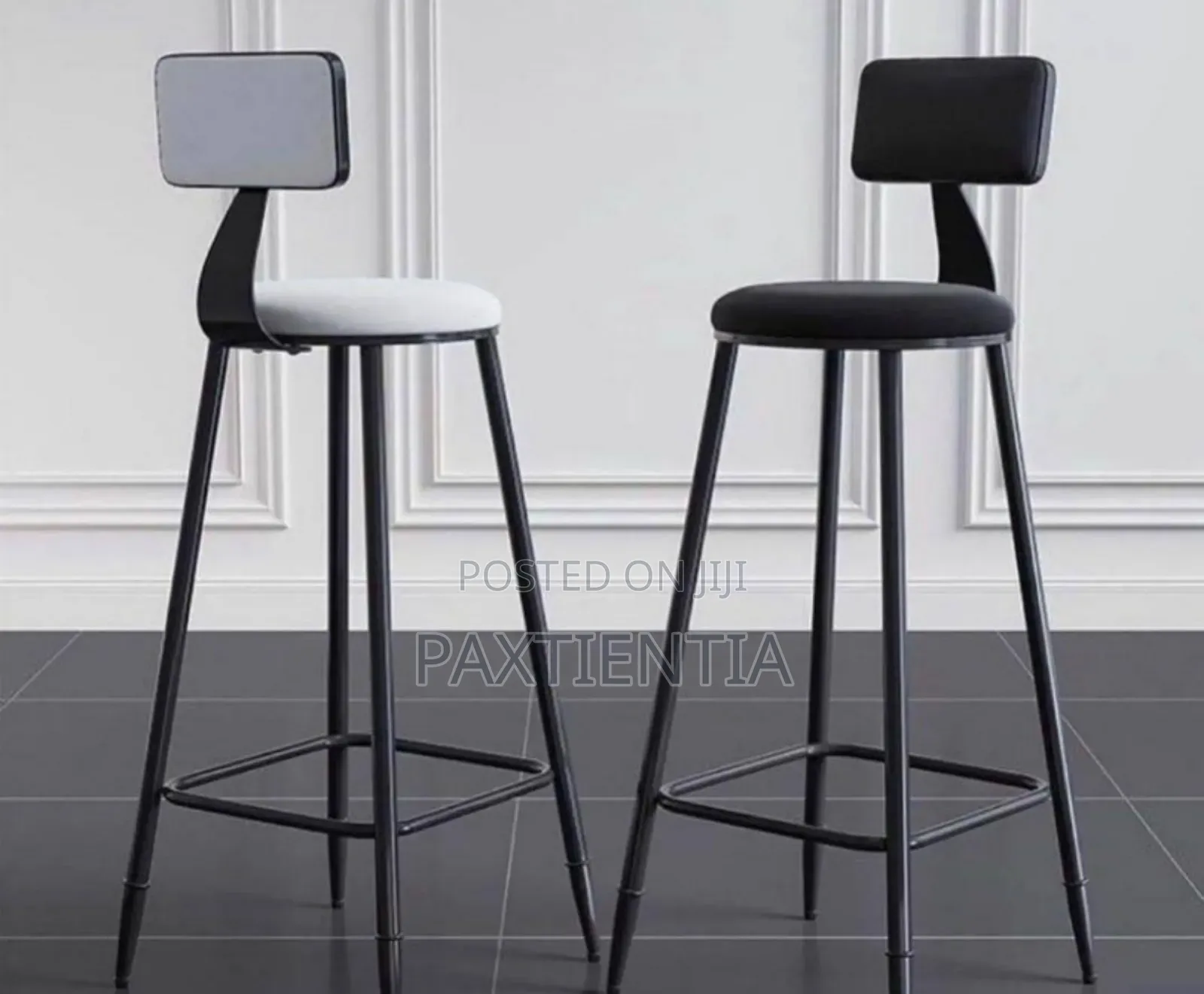 Iron - Legged Bar Stool