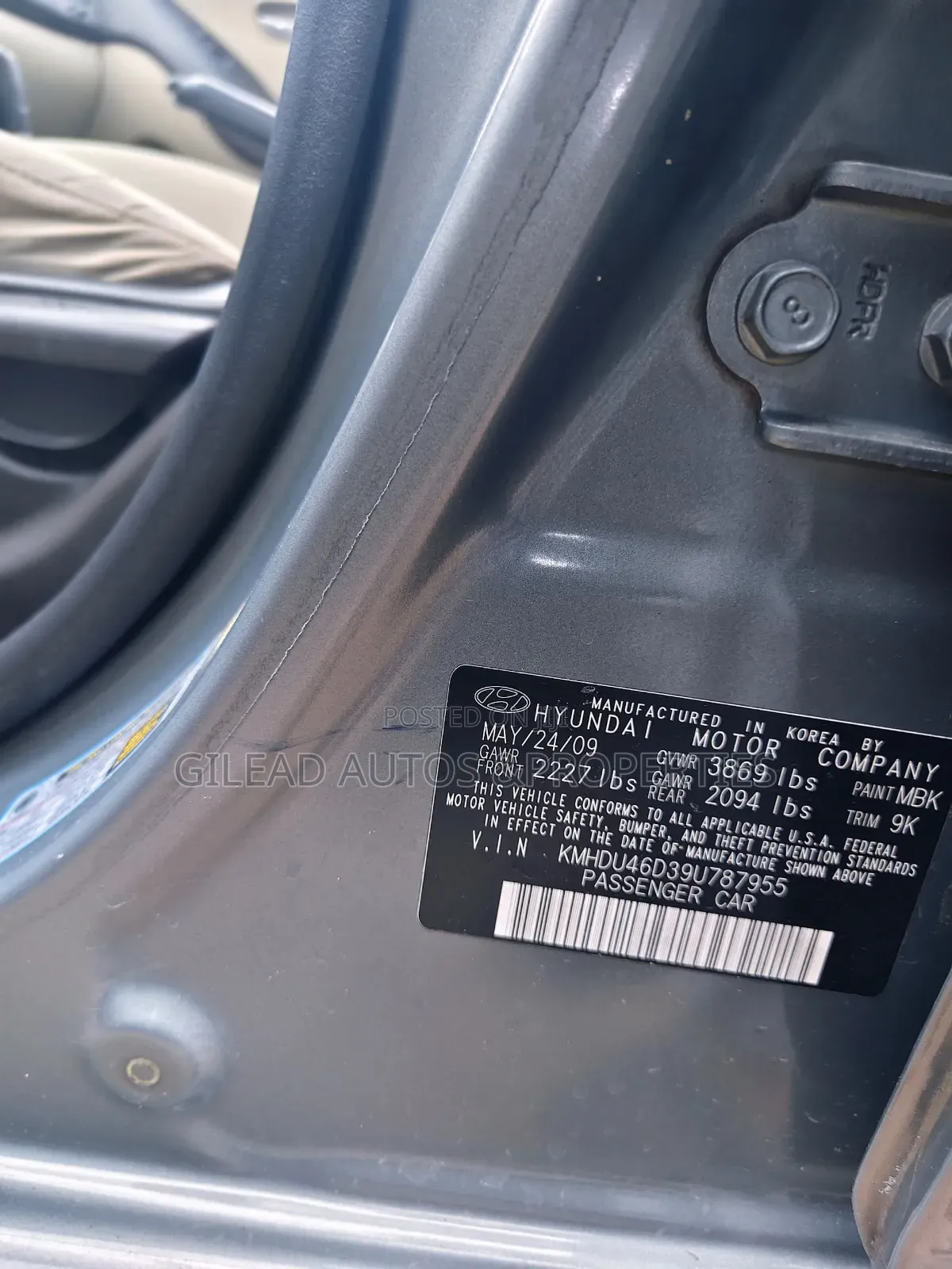 Hyundai Elantra 2009