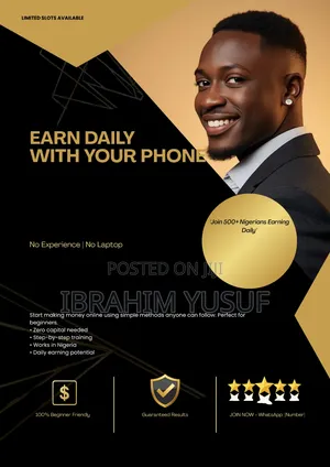 Make Make Money Online With Editable Canva Flyer Template